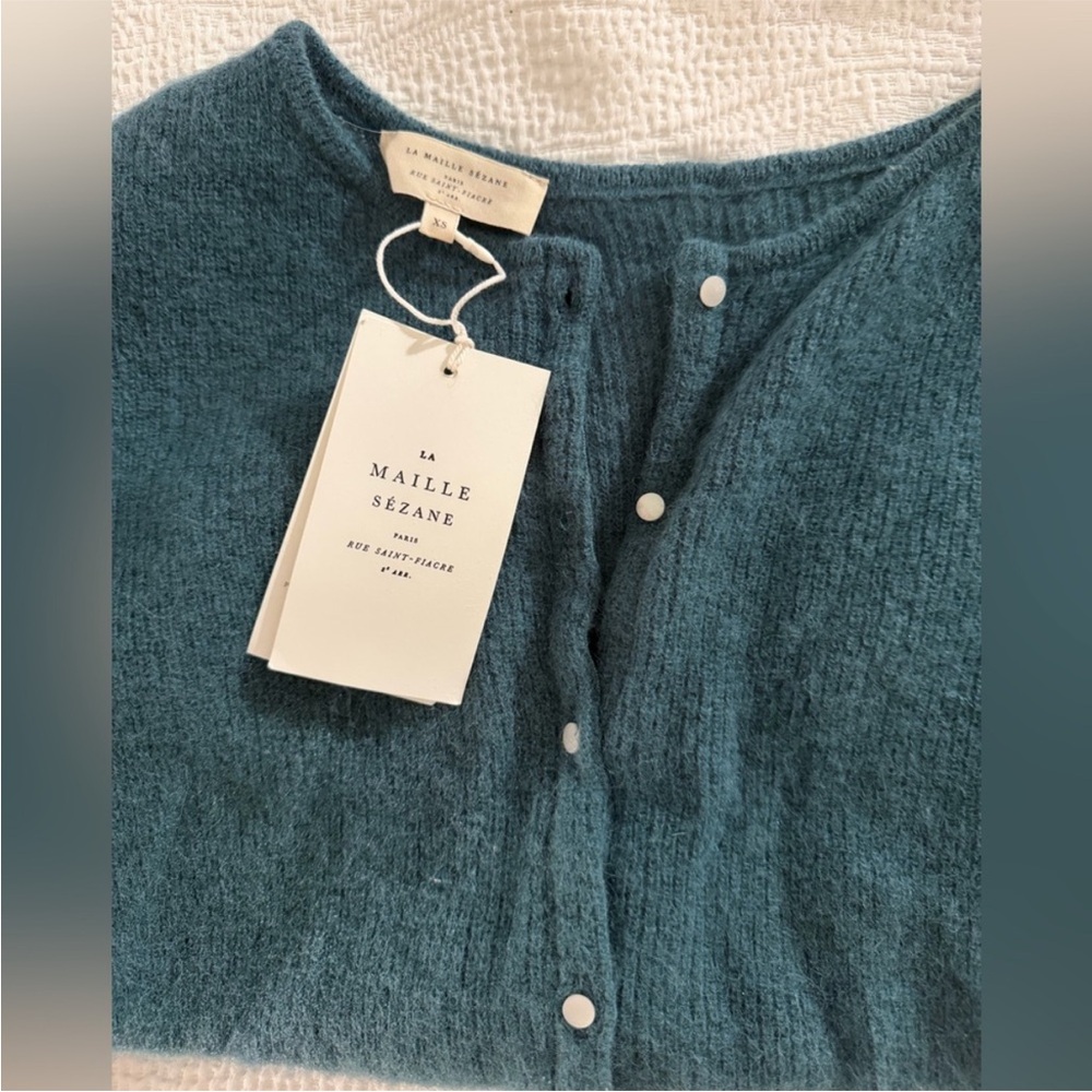 Sezane Sage Gaspard Cardigan - Picture 3 of 4